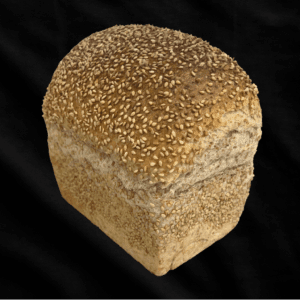 Halfje bruin gesneden